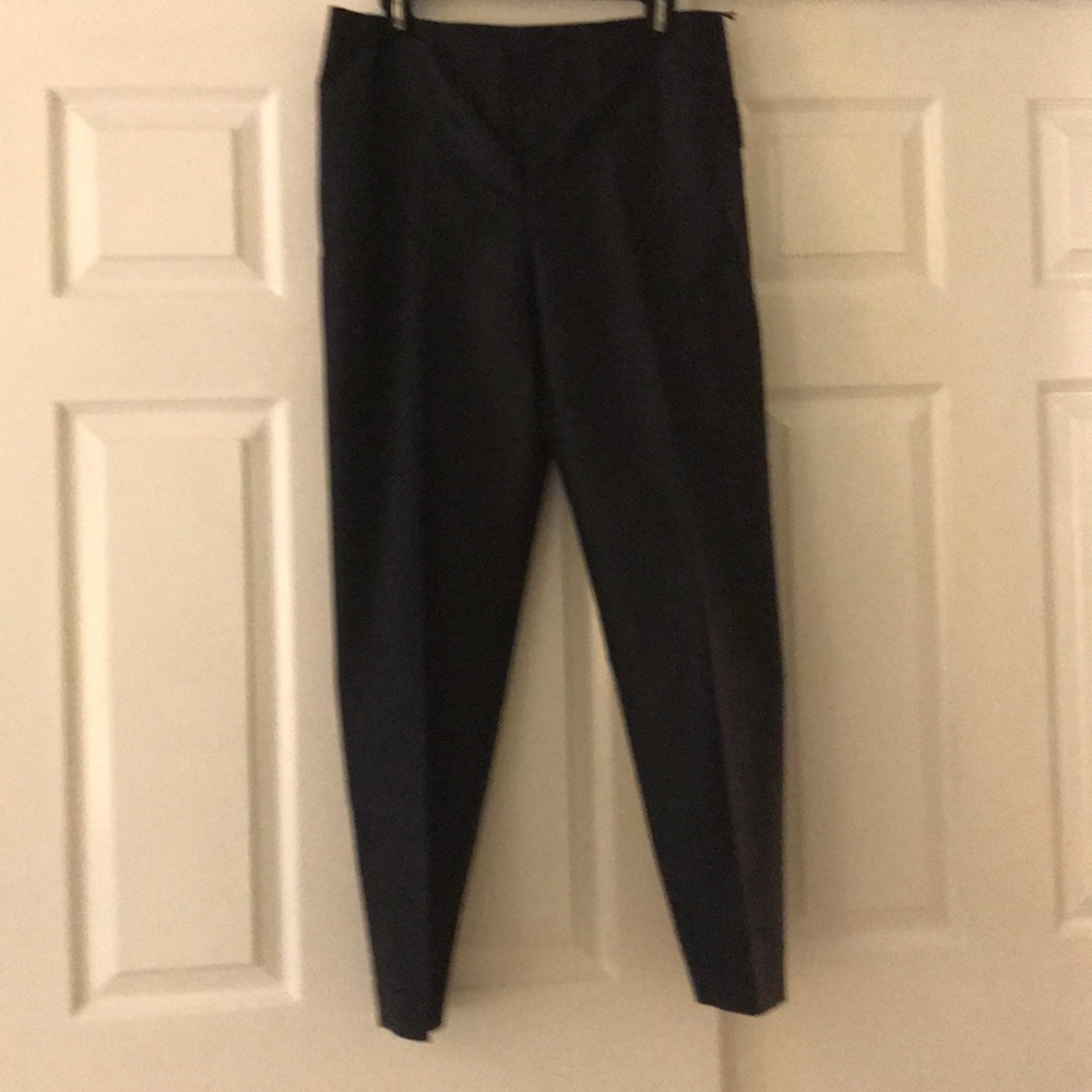 Silk dress pants.